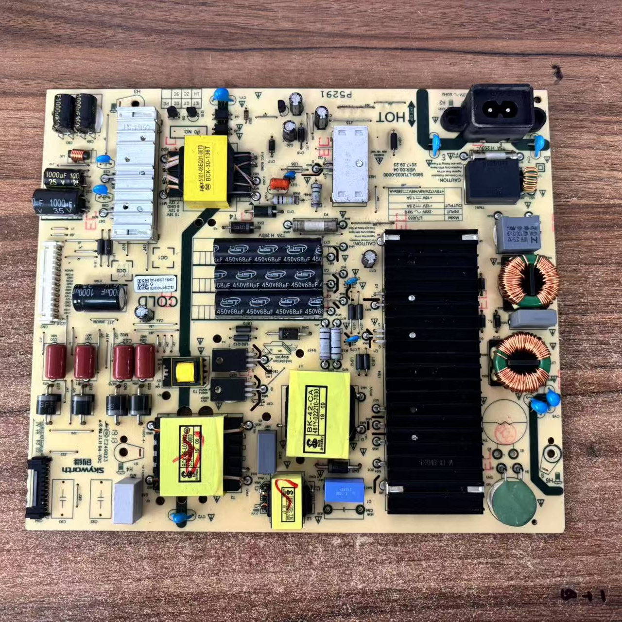 原装创维60MP 65MP 65M9 65K5C电源板5800-L7U033-0000/0100