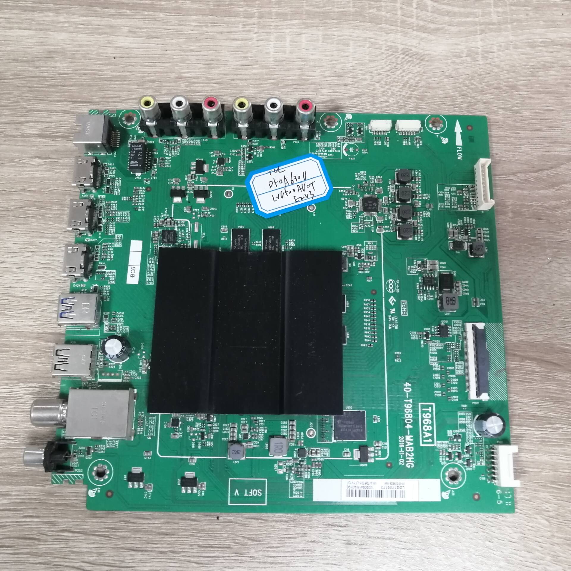 TCLL50P2-UD主板40-T96主板