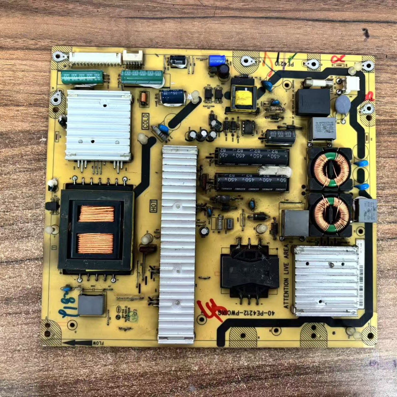 原装TCL L46E5200BE L46P6100D电视电源板40-PE4212-PWC1XG测试好