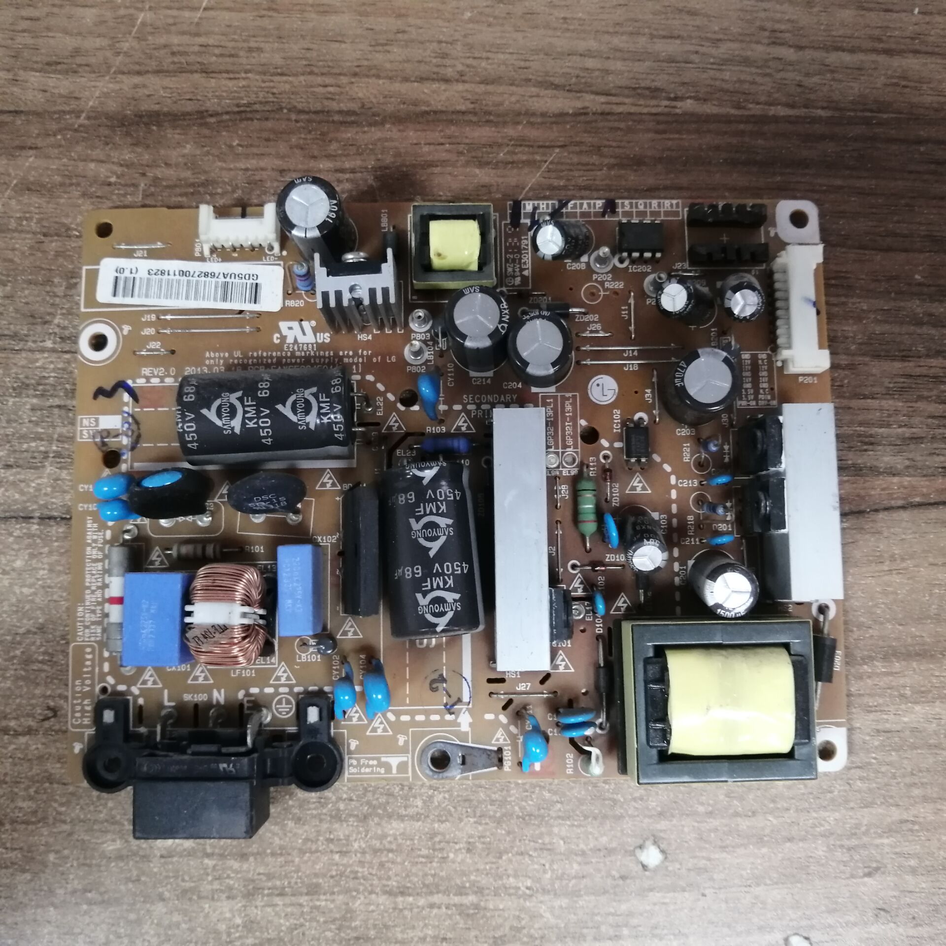 LG32LN519C-CC电源板EAX6