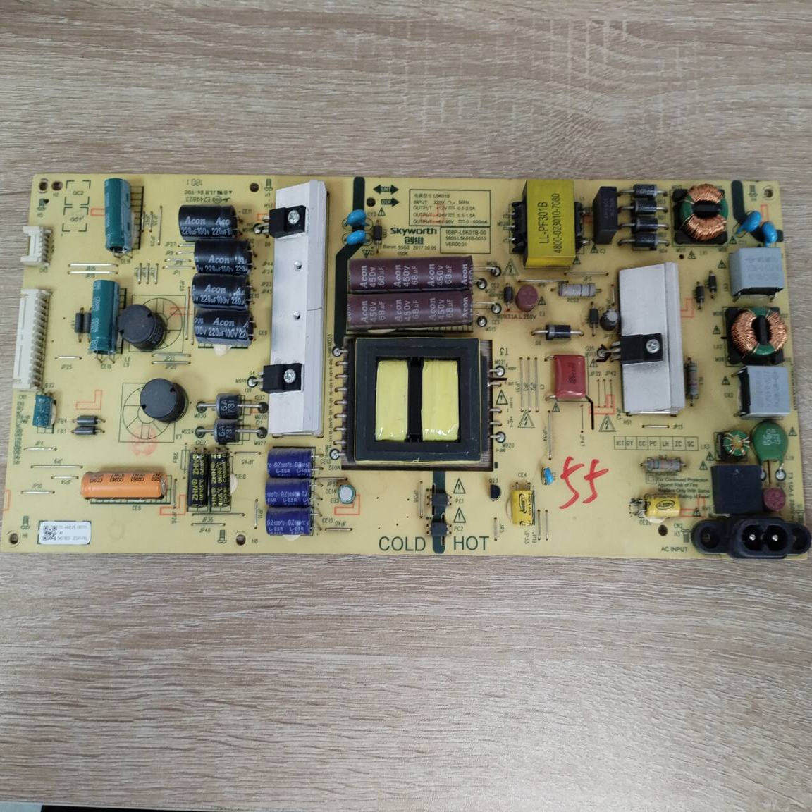 创维55G3电源板168P-L5K01