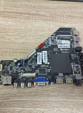 拆机爱芒果 55MQ1R电视主板 CVX10H-A 配屏LSC550FN10实拍 测好