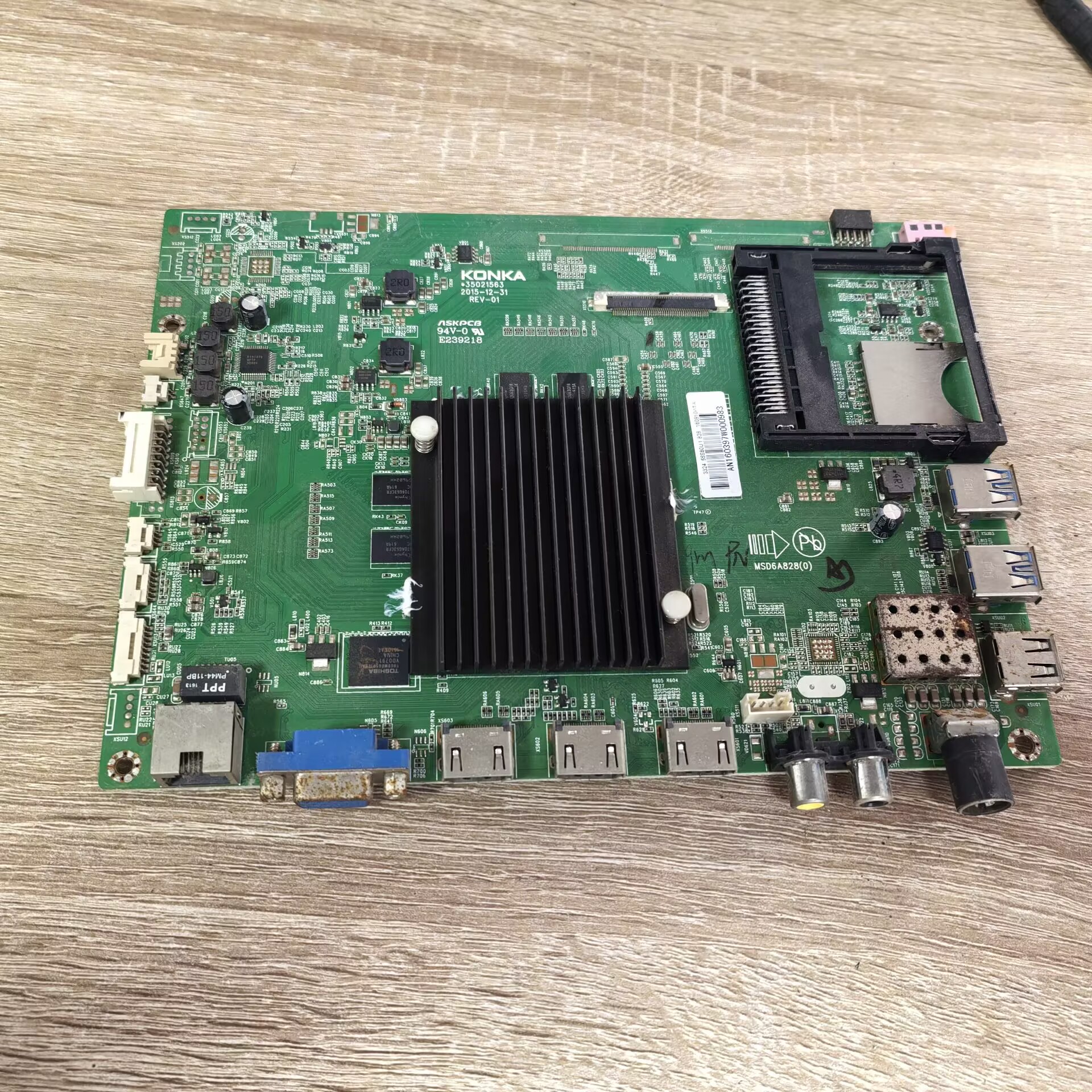 康佳LED55S80U液晶主板35021563