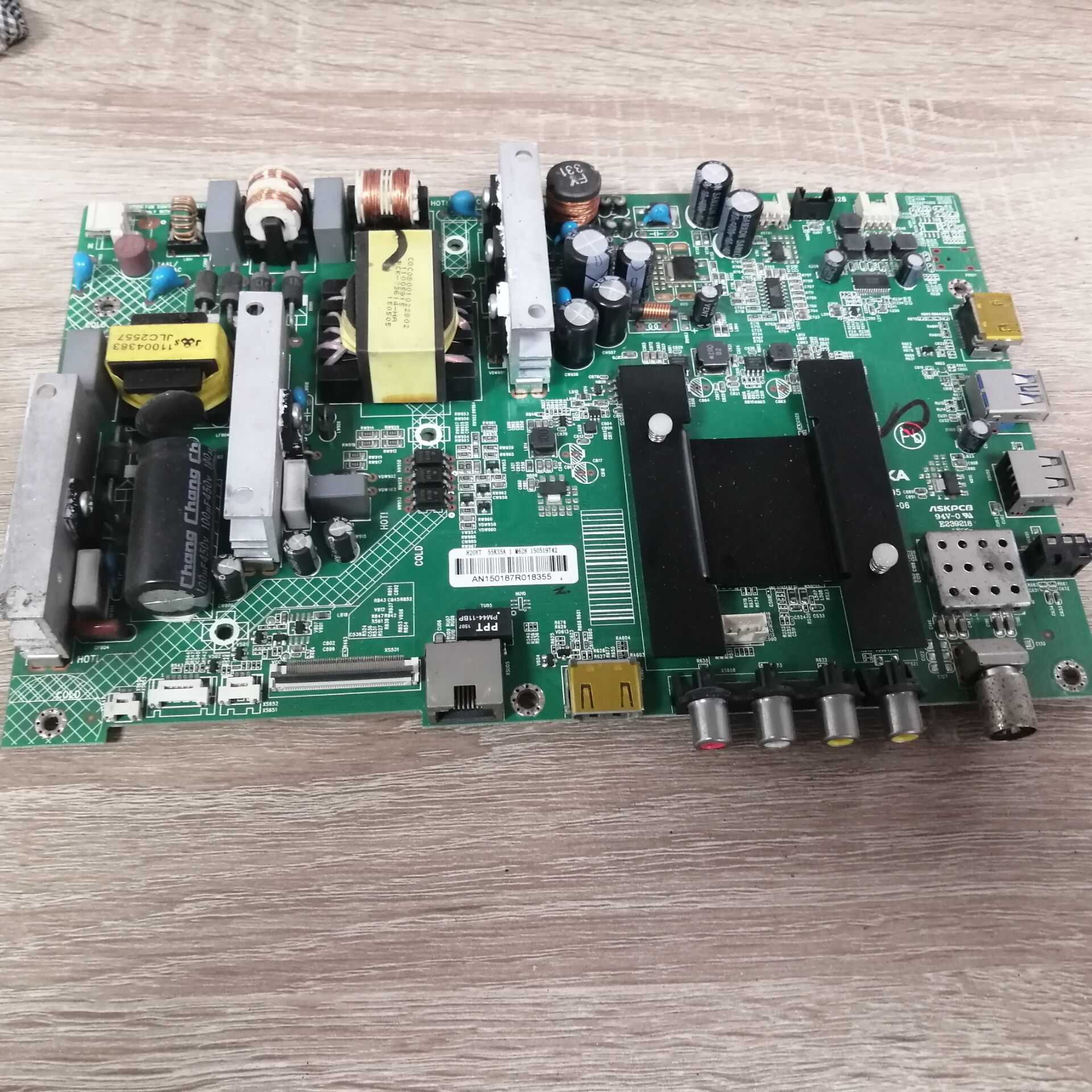 康佳LED55K35A主板350209