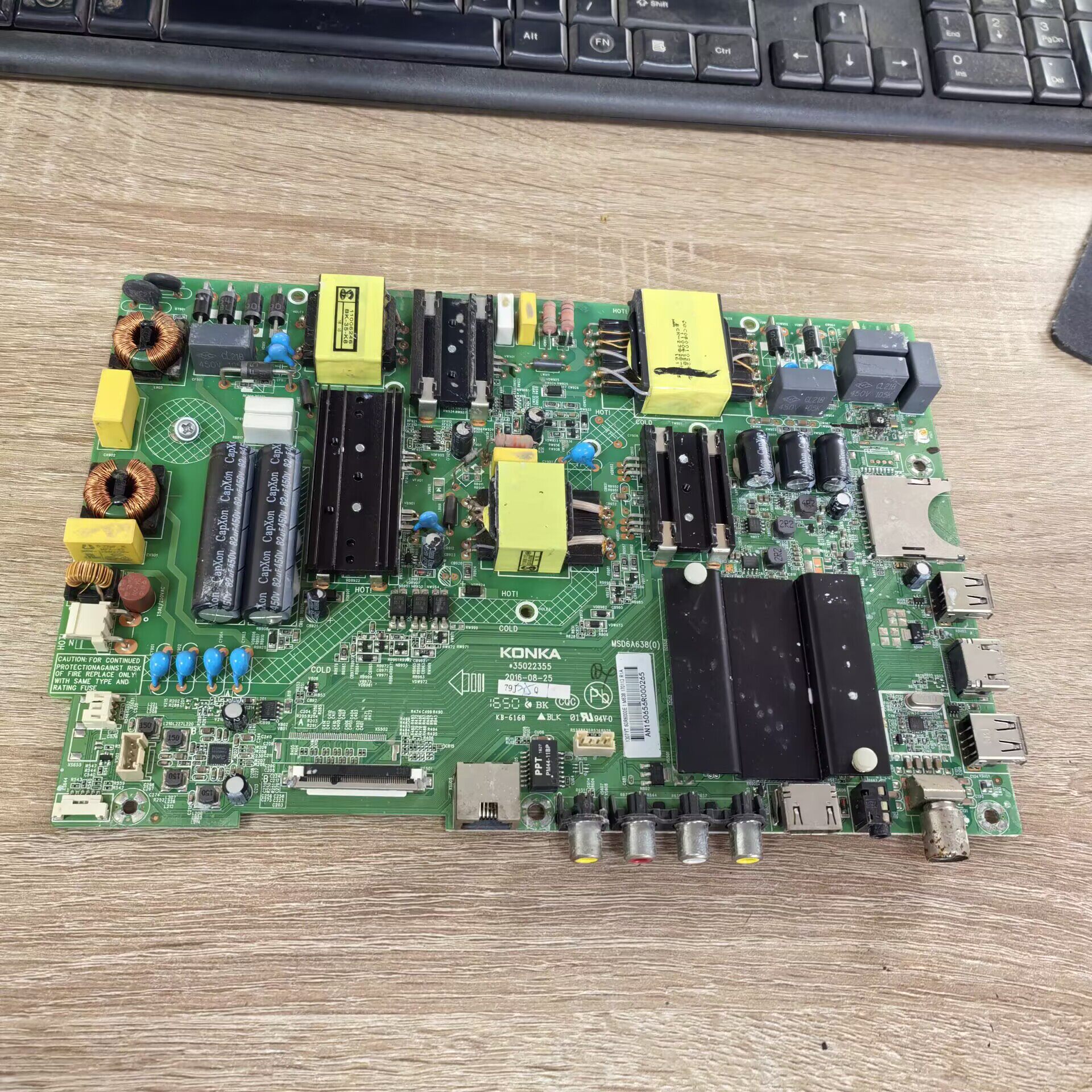 康佳LED60R6000E主板3502235