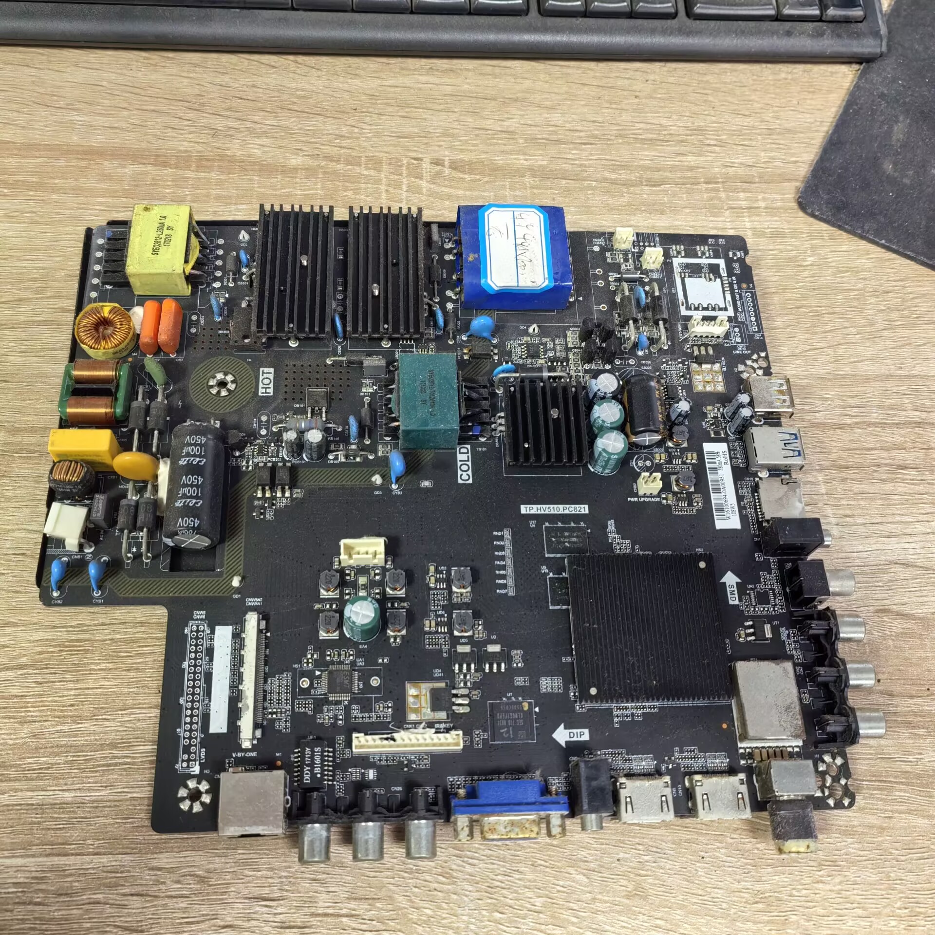 乐华电视49AX3000主板TP.HV510.