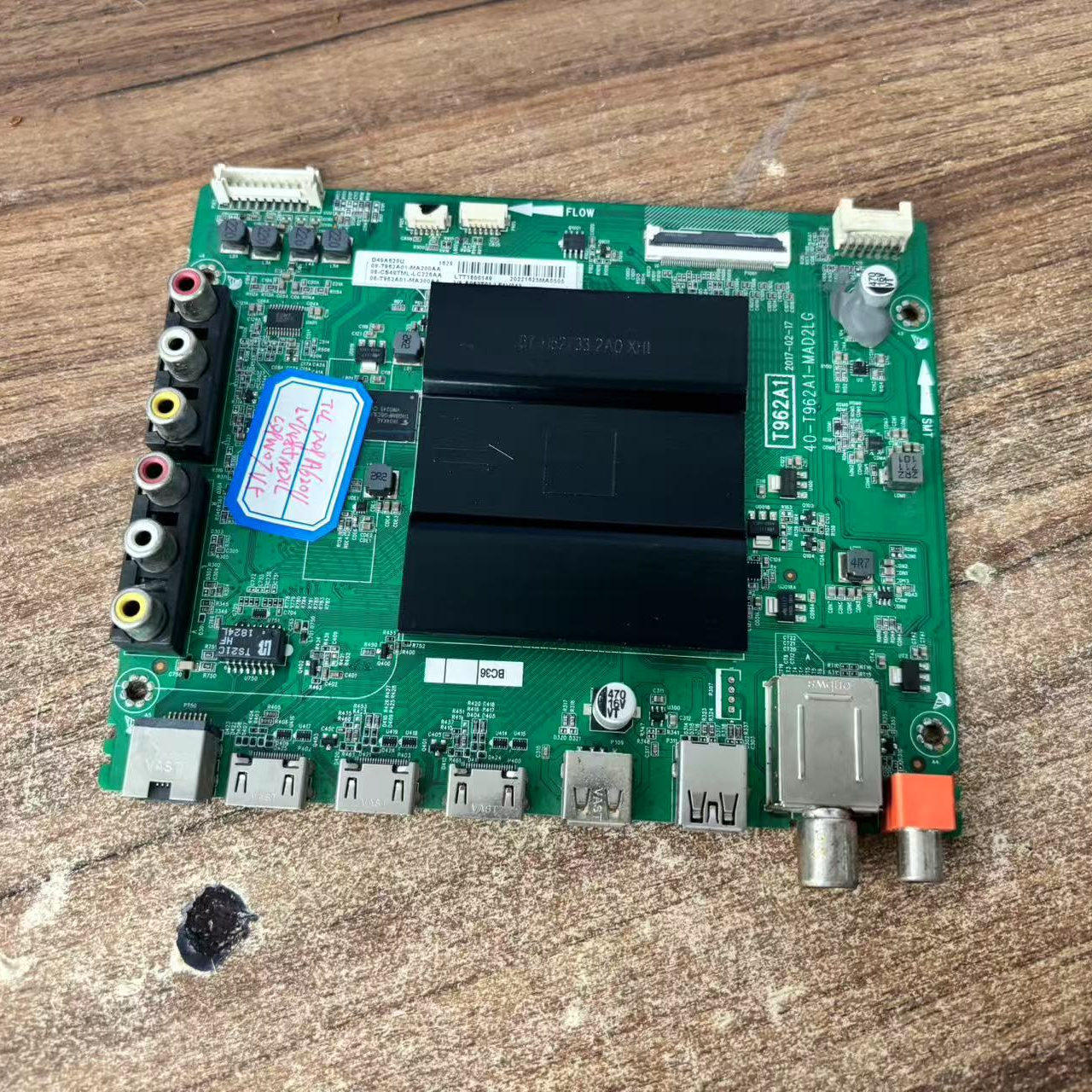 原装 TCL D49A620U液晶电视主板40-T962A1-MAD2LG屏LVU490ND1L