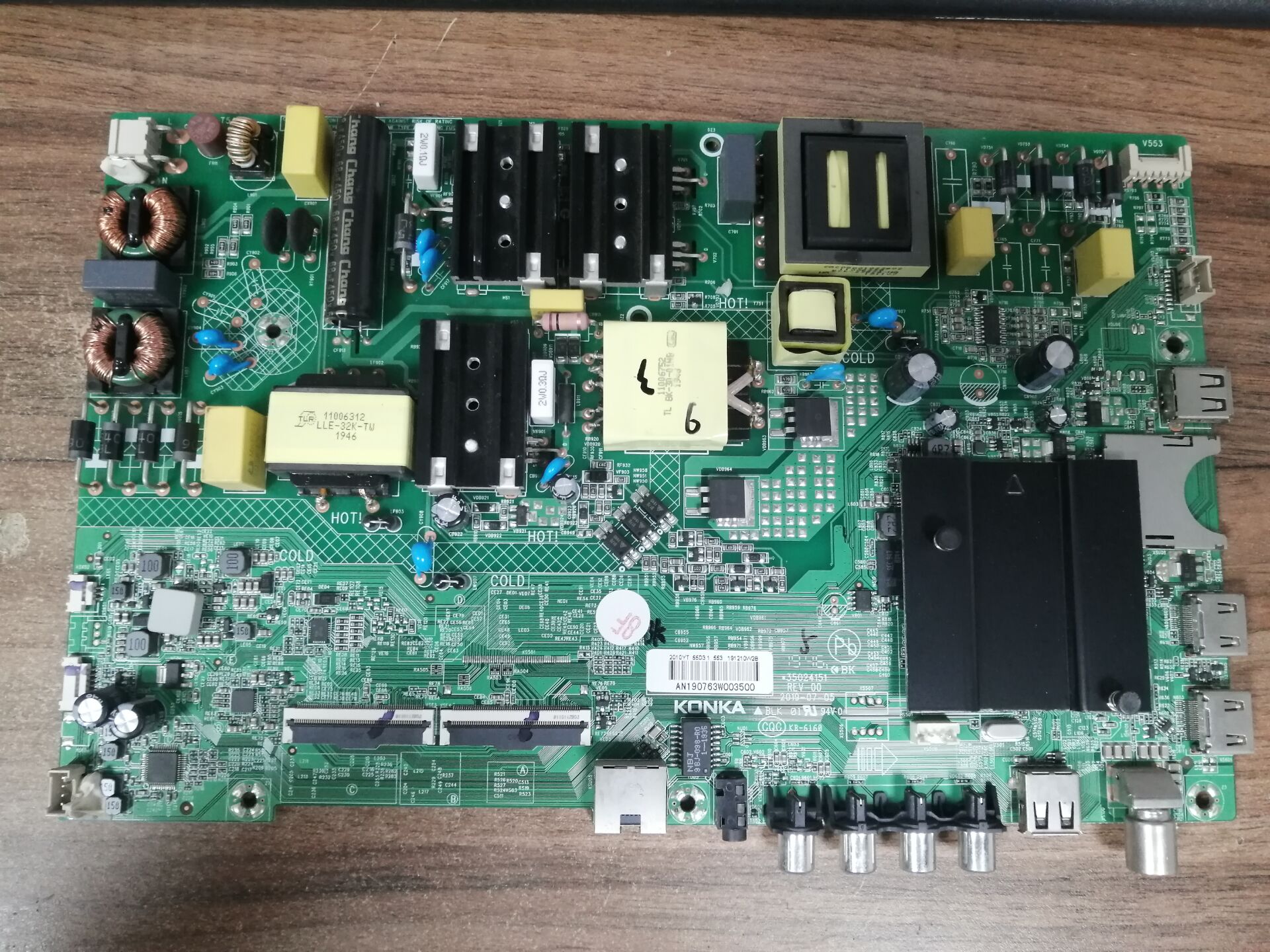 原装康佳55D3主板3502