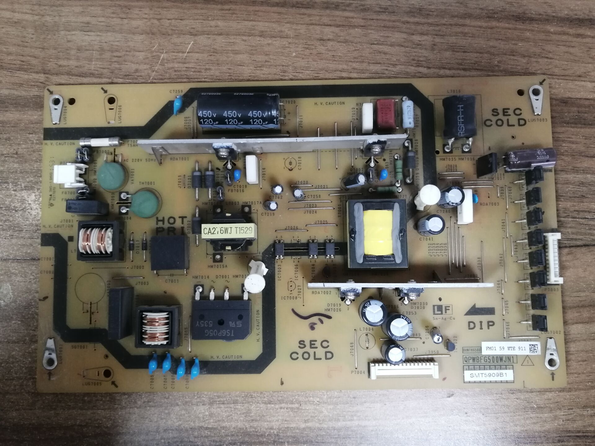 夏普LCD-50V3A50A11A电源板