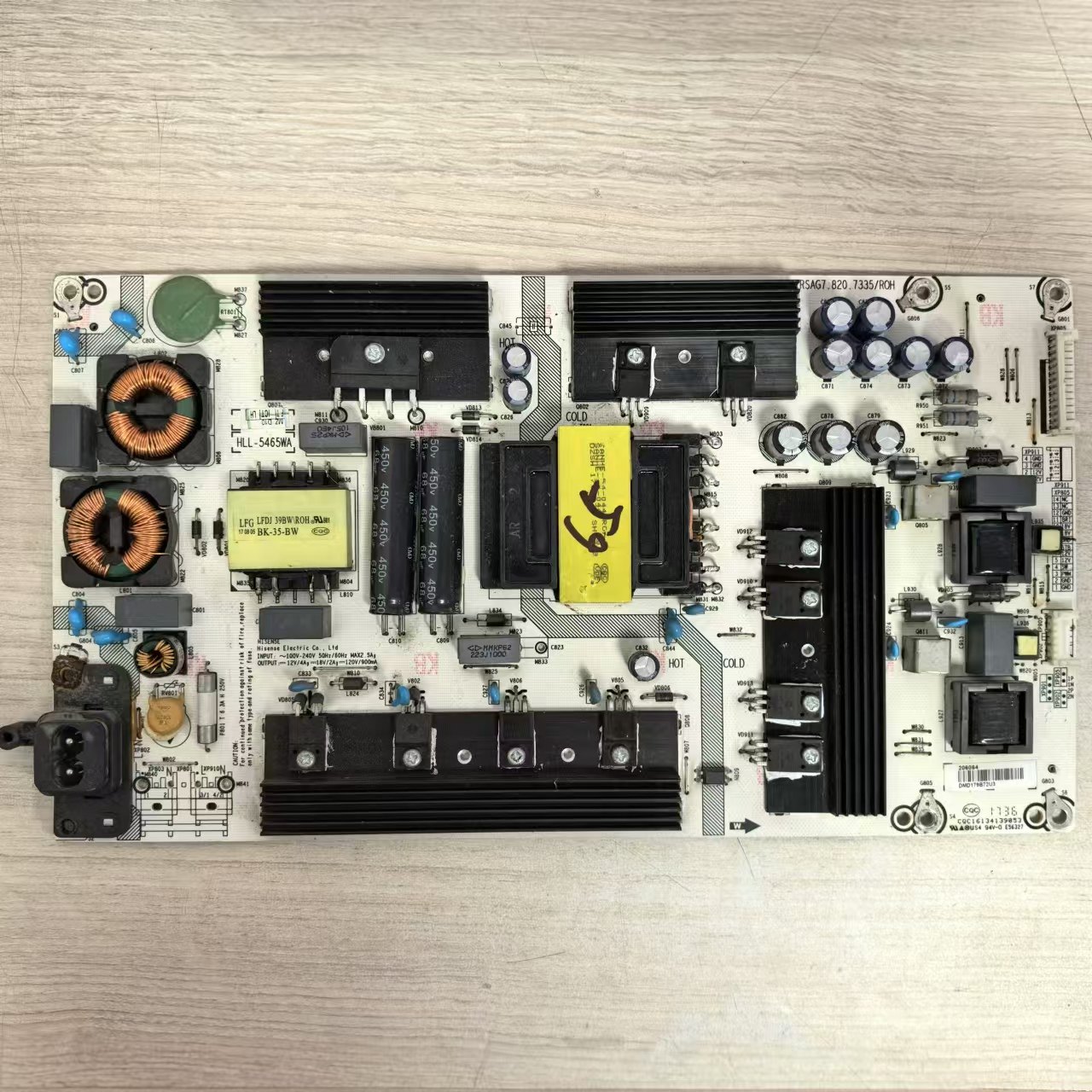 海信LED65EC680US电源板