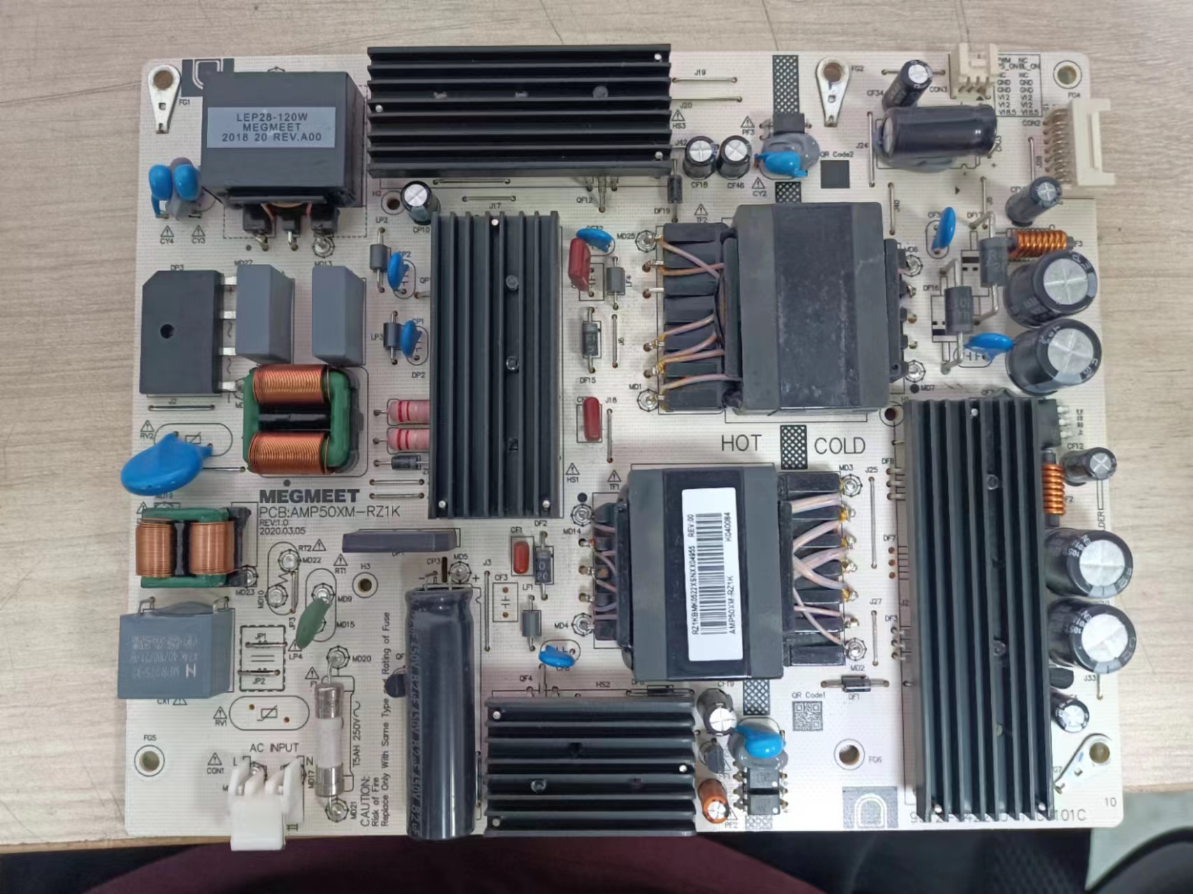 小米L50M5-RK电源板AMP50XM-RZ1K