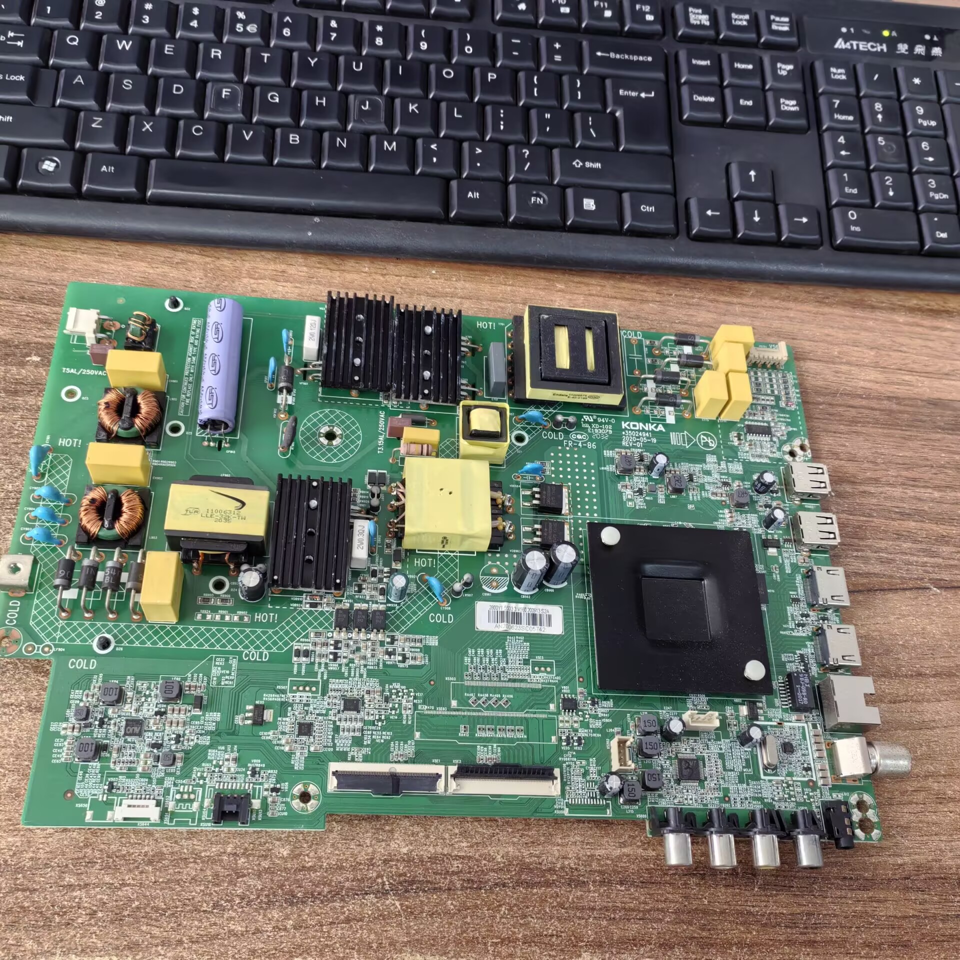 康佳LED55D3主板35024941屏280