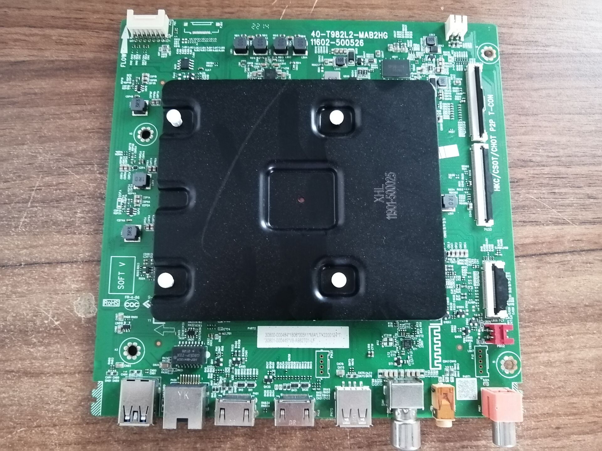 原装TCL55V8E电视主板40-
