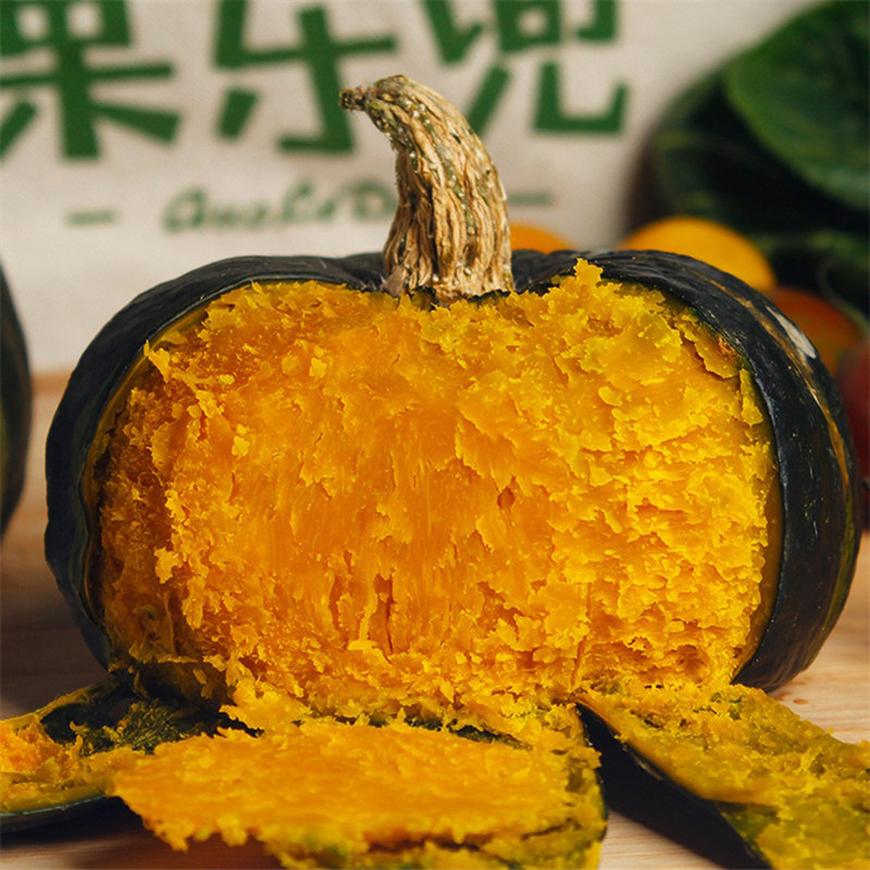 惠和一号贝贝南瓜新鲜板栗味老南瓜正宗甜粉糯婴儿小南瓜3斤包邮