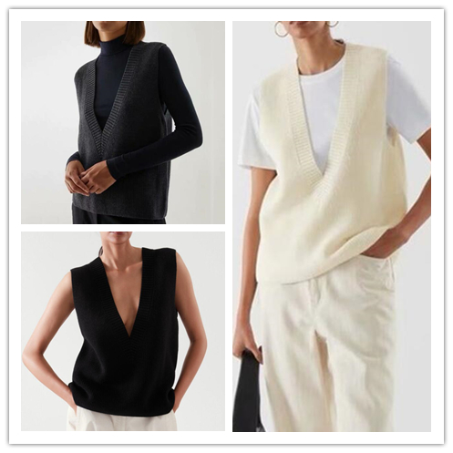 套头背心休闲时尚马甲外搭上衣