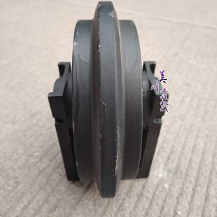 微挖底盘件临工16引导轮导向轮涨紧弹簧牵引轮履带行走轮久保田15