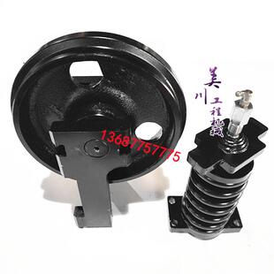 微挖底盘件卡特10 12导向轮引导轮履带涨紧涨紧调节涨紧油缸配件