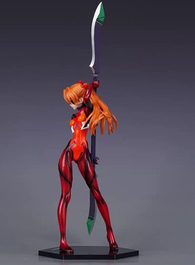 现货手办世嘉福音战士EVA明日香朗基努斯之枪驾驶服景品高颜值潮