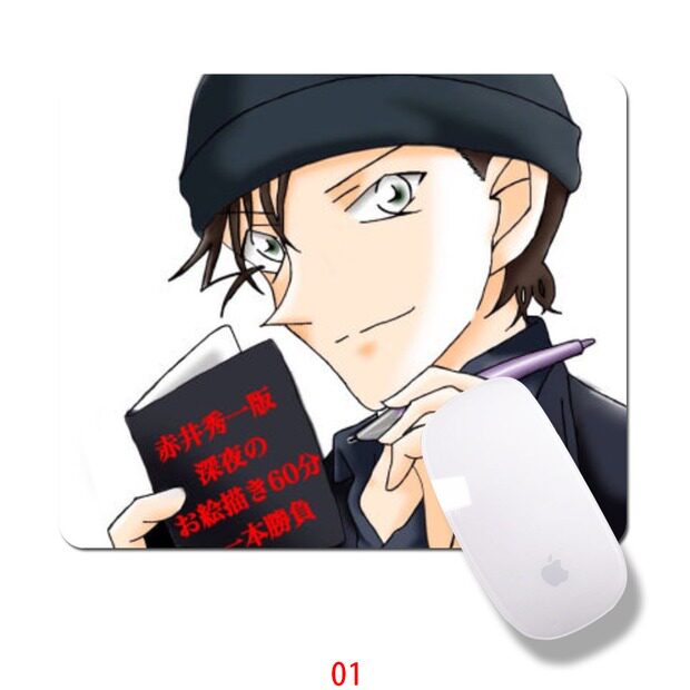赤井秀一创意鼠标垫印logo同款广告生日礼物男女朋友纪念 4588