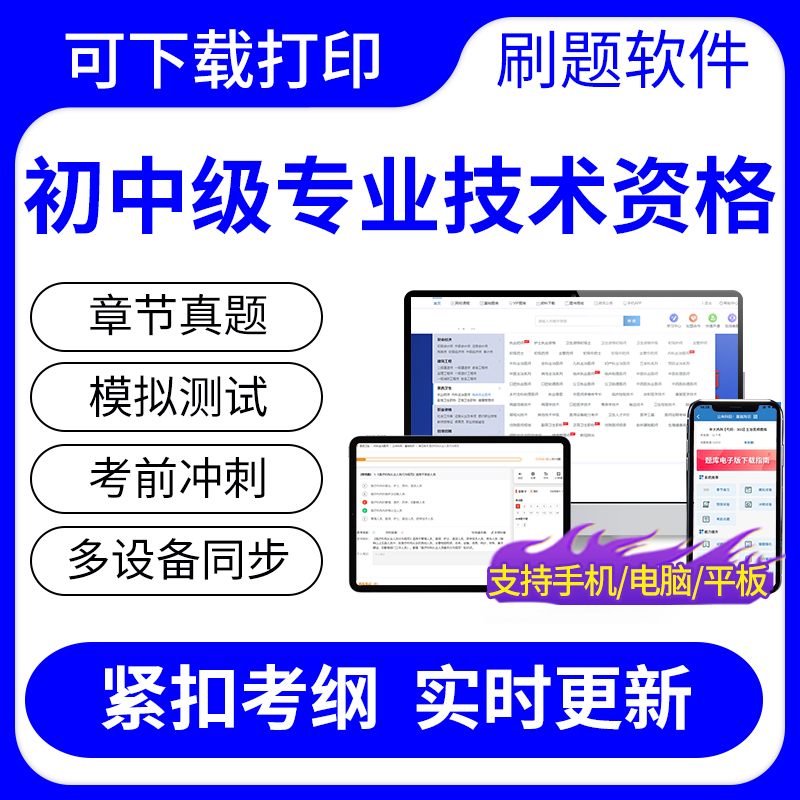 2024年初中级专业技术资格岩土工程考试题库历年真题冲刺卷可打印-封面