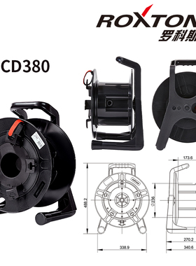 罗科斯通绕线盘PCD线缆盘光纤网线音频线散线卷线盘线缆车线盘