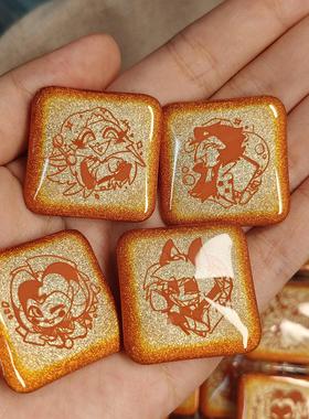 【Puff】地狱客栈全员向双闪饼干小方 双闪吧唧原创同人周边