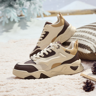 361骨头鞋加绒男鞋板鞋2026冬季新款保暖鞋子休闲鞋大棉鞋运动鞋