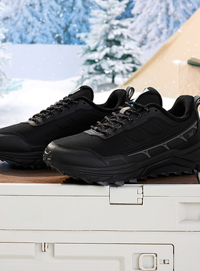 361男鞋加绒运动鞋保暖户外休闲鞋防滑耐磨徒步鞋子钓鱼鞋登山鞋