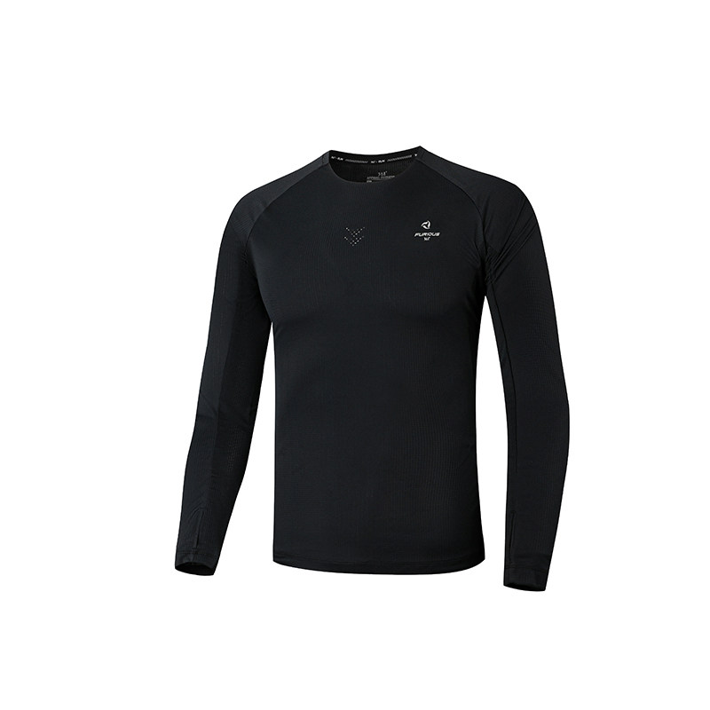 361运动t恤男2026冬季新款速干透气长袖马拉松跑步服男士修身T恤