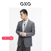 斯文系列 冬季 品正装 GXG奥莱 系列烟灰套西西装