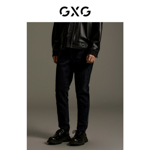 GXG男装商场同款水洗直