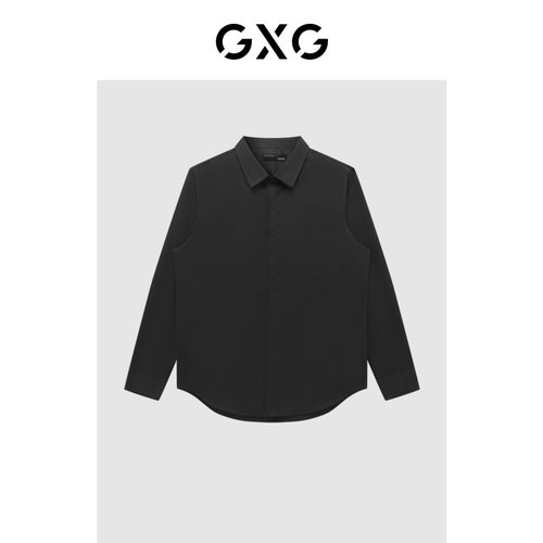 GXG男装商场同款黑色通