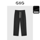 2024春季 GXG男装 多色宽松直筒裤 休闲长裤 品 男士