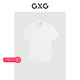 GXG男装 品G24X232027 24年夏季 多色商务免烫短袖 衬衫
