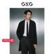 品 大衣外套 零压多色简约含羊毛基础轻量长款 23年冬季 GXG男装