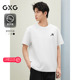 T恤宽松潮流英文休闲上衣25年夏新品 GXG男装 多色短袖 G25D442265