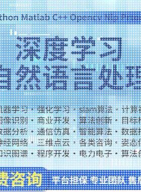 python代编程机器深度学习代码接单调试跑通神经网络知识图谱图像