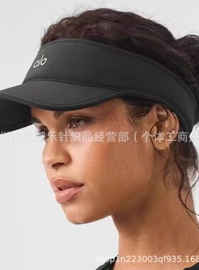 新款alo防紫外线空顶帽户外防晒遮阳帽速干网球帽高尔夫运动帽子