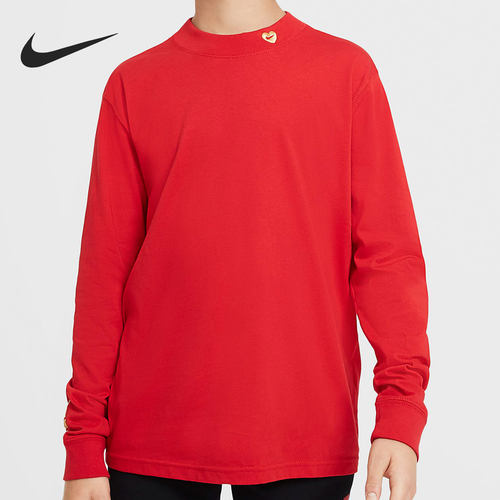 Nike/耐克正品春季新款SPORTSWEAR大童休闲长袖T恤DC7059-657