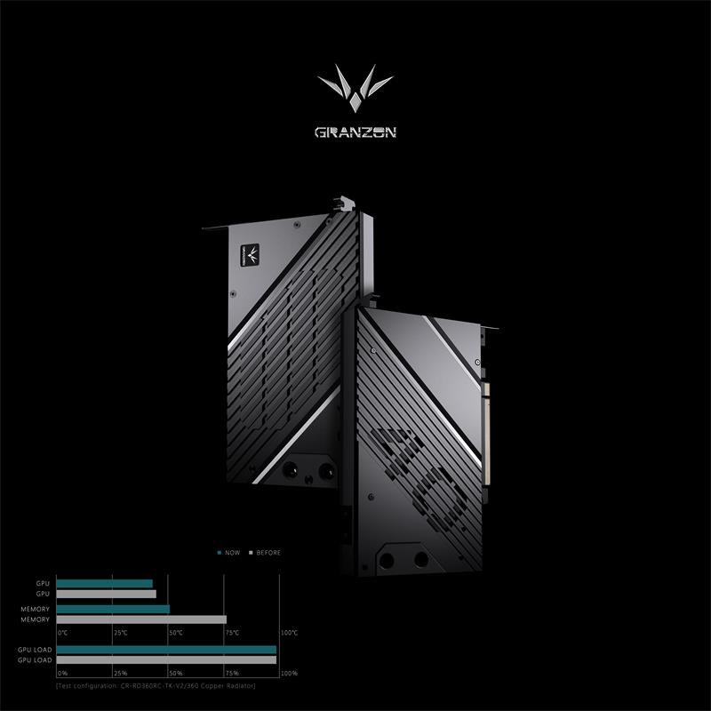 Granzon全盔甲式显卡水冷头微星