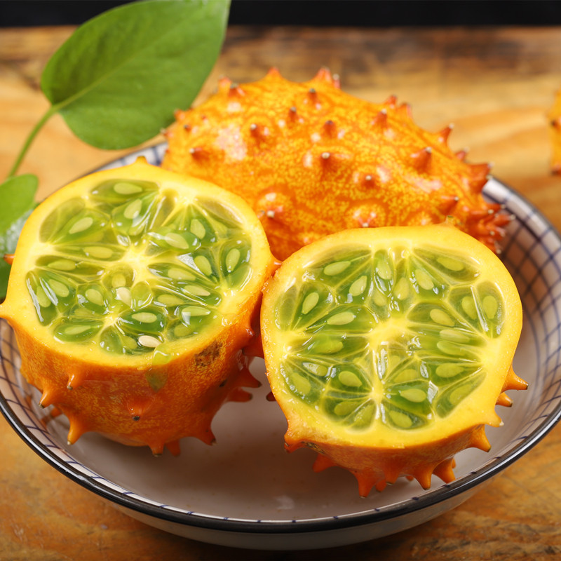 新鲜火参果6个包邮刺瓜儿童鲜果火渗果灭霸种植水果基地现摘直发