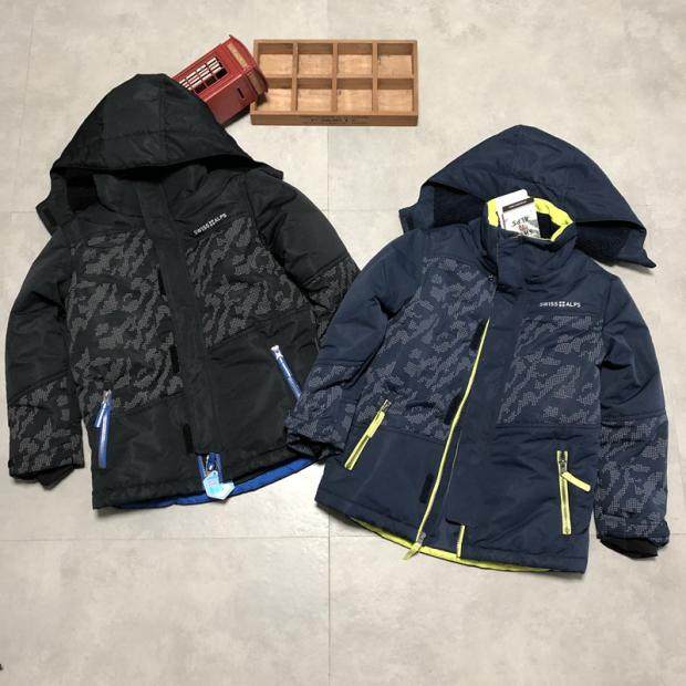 대외 무역 위안 싱글 남성 및 대형 어린이 위장 방수 및 방풍 양털 재킷 스키 재킷 140-165