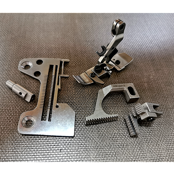 重机6700/6714/6704三线密拷针板 密拷牙齿 密拷压脚 密拷针夹针