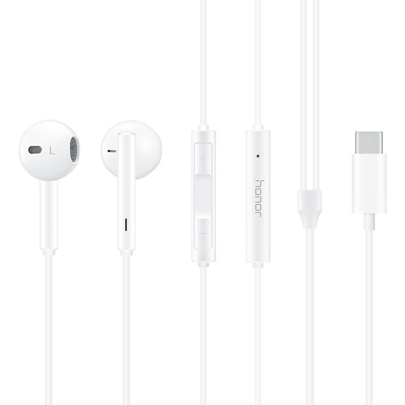 honor/荣耀AM33有线耳机Type-C手机通话音乐线控耳机