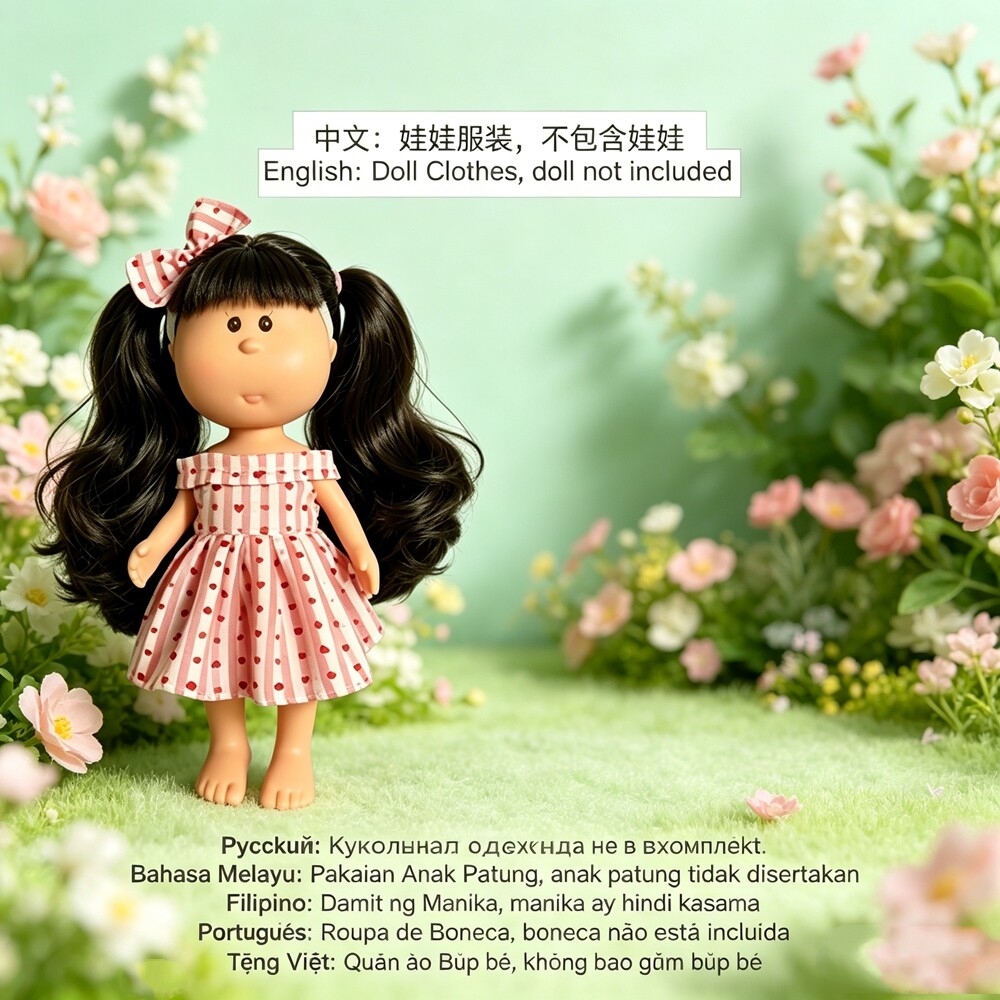 西班牙土豆娃娃衣服24cm