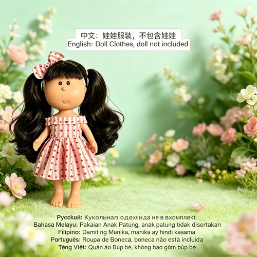 西班牙土豆娃娃衣服24cm