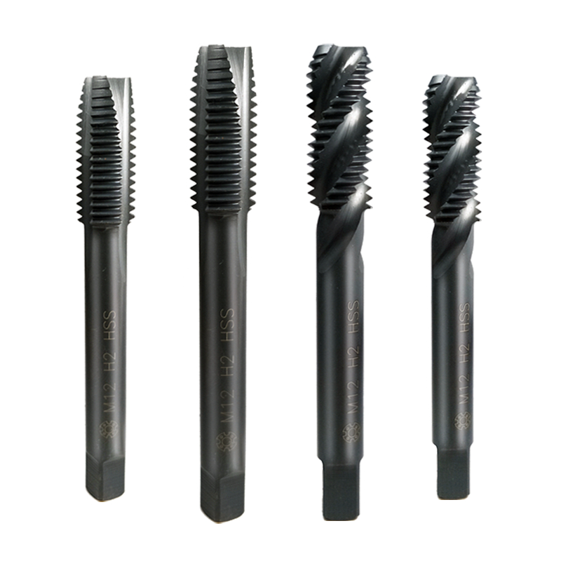 氮化先端丝锥机用丝攻 黑色螺旋丝锥攻丝m3m4m5m6m8m10x1m12