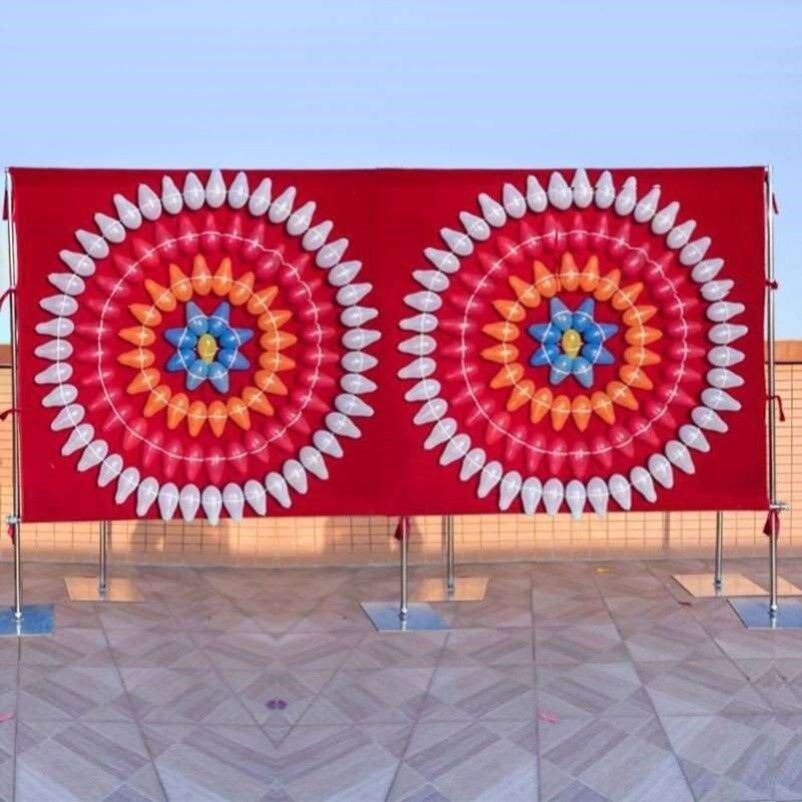 打气球专用枪夜市摆摊火爆项目打靶气球枪打气球靶布背景布挡布