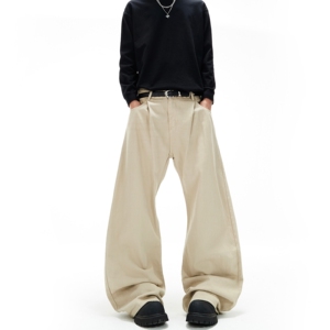 春秋男女工装水洗休闲裤8035p65图片