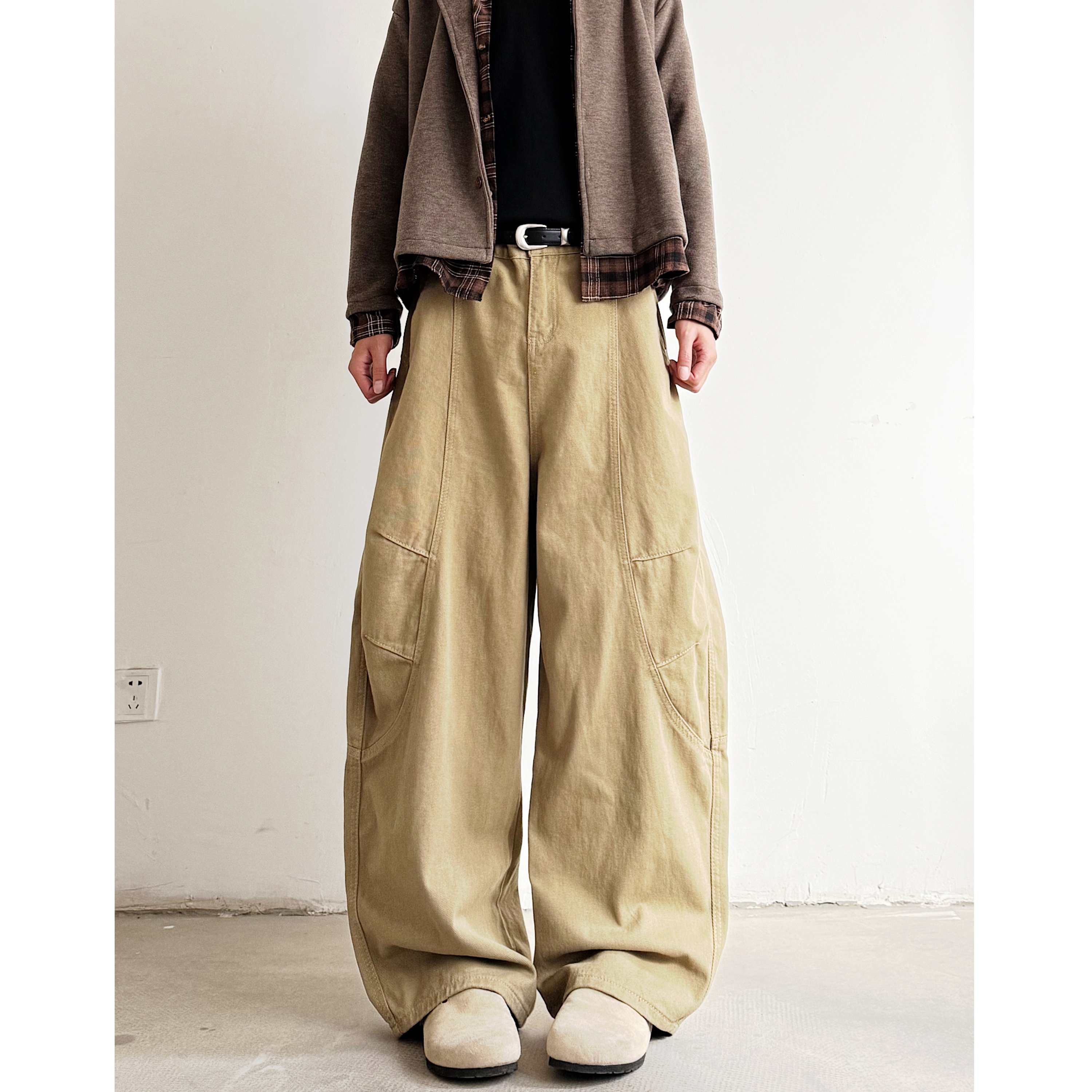 现货男女工装水洗休闲裤8067P58，男装工装外套，星座517-3